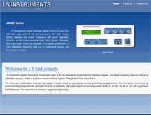 Tablet Screenshot of jsinstruments-india.com